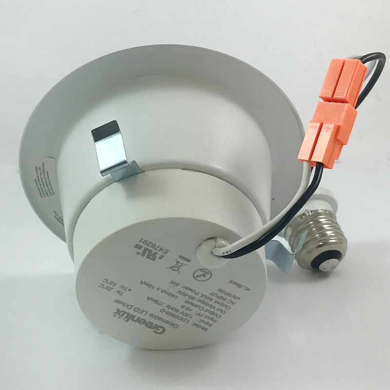 High Quality 4 inch Recessed LED 9W 2700K Downlight Kit - 65w equiv.