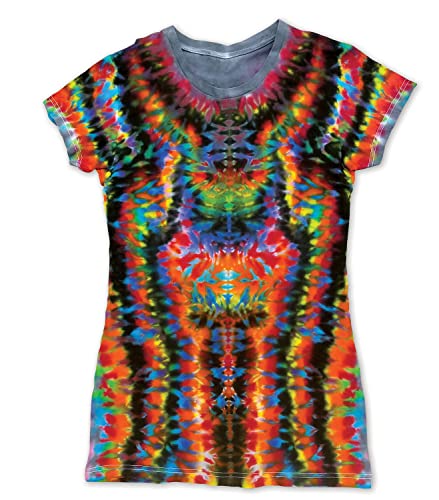 Funky Groovy Tie Dye Kit - Includes Pre-Measured Procion MX Dye in Magenta Turquoise and Yellow - with Soda Ash Dye Fixer