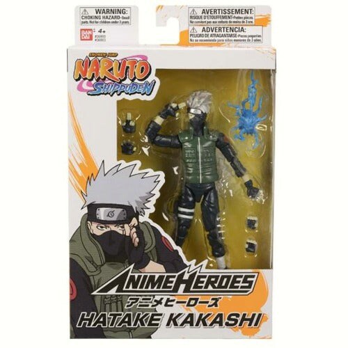 Bandai Naruto Anime Heroes Action Figure - 6 Inch - Wave 1 - Kakashi