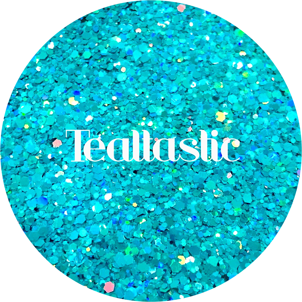 Polyester Glitter - Tealtastic by Glitter Heart Co.&#x2122;