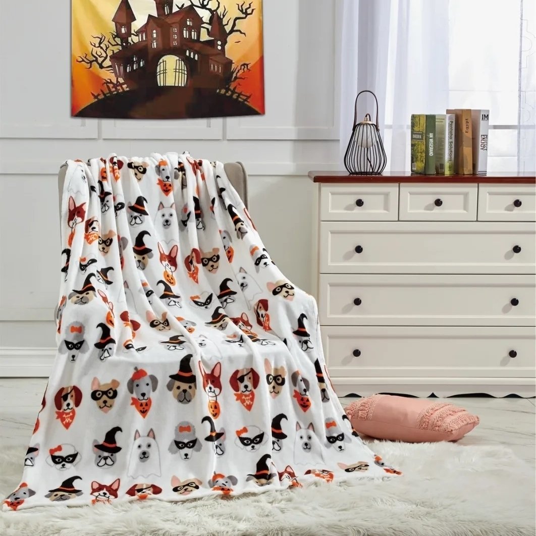 Infinite Basics Halloween 50 X 60 Throw Blankets Fluffy Cozy Couch Throw