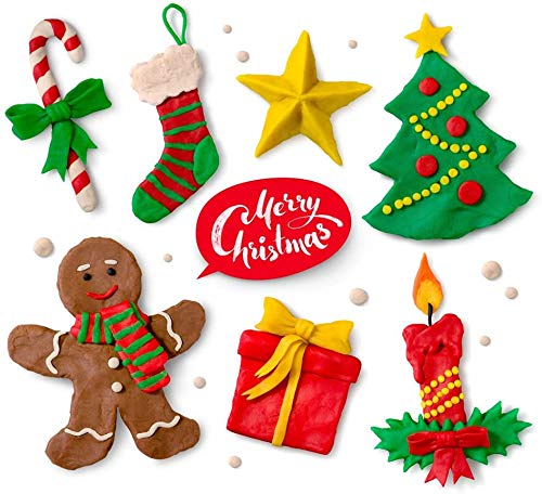 24 Colors Small Block Polymer Clay Starter kit, Oven Bake Clay, DIY Molding Clay, Great for Kids, Beginners