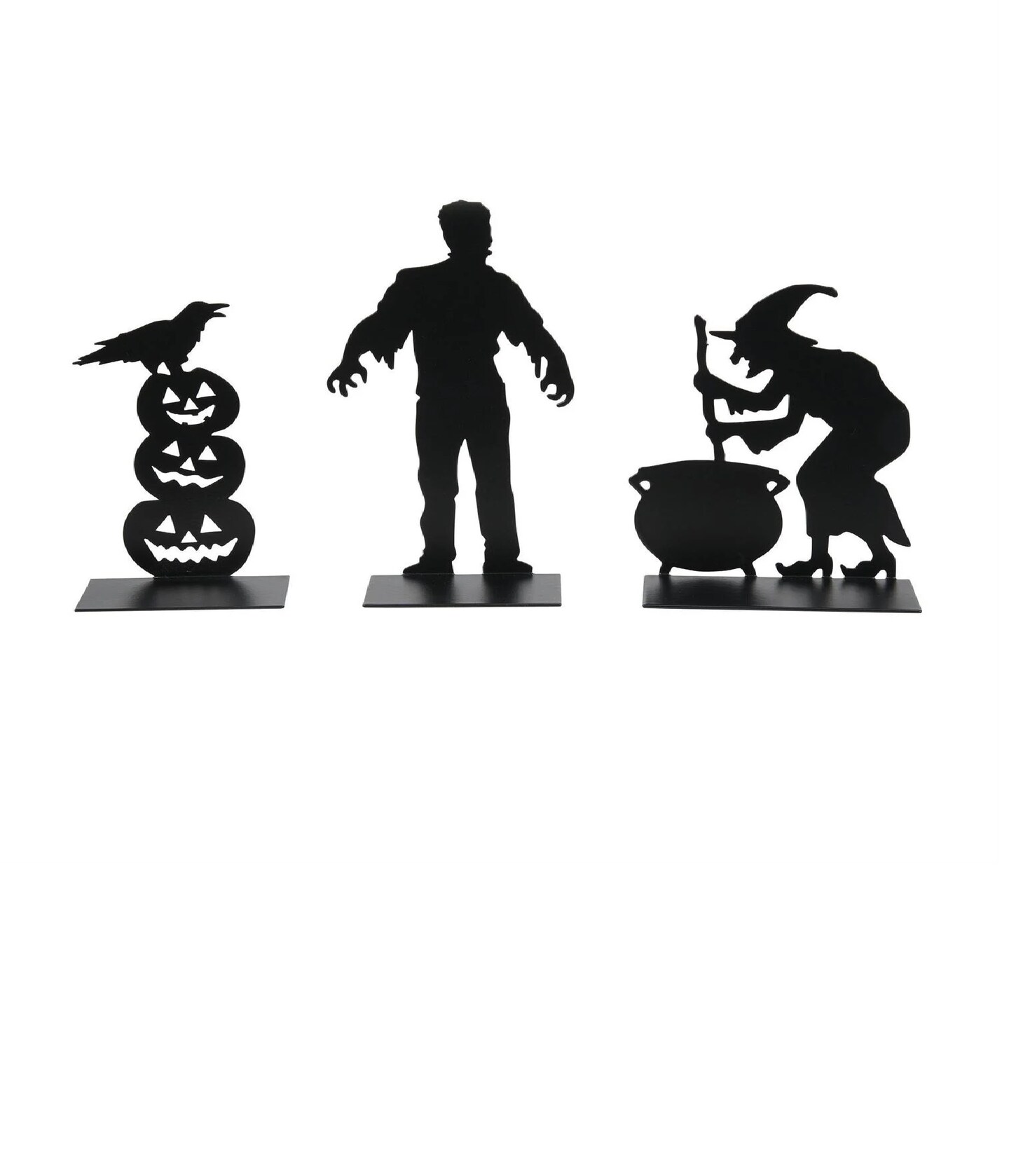 Department 56 Department 56 Village Halloween Accessories Spooky Silhouettes Set of 3 #6011479