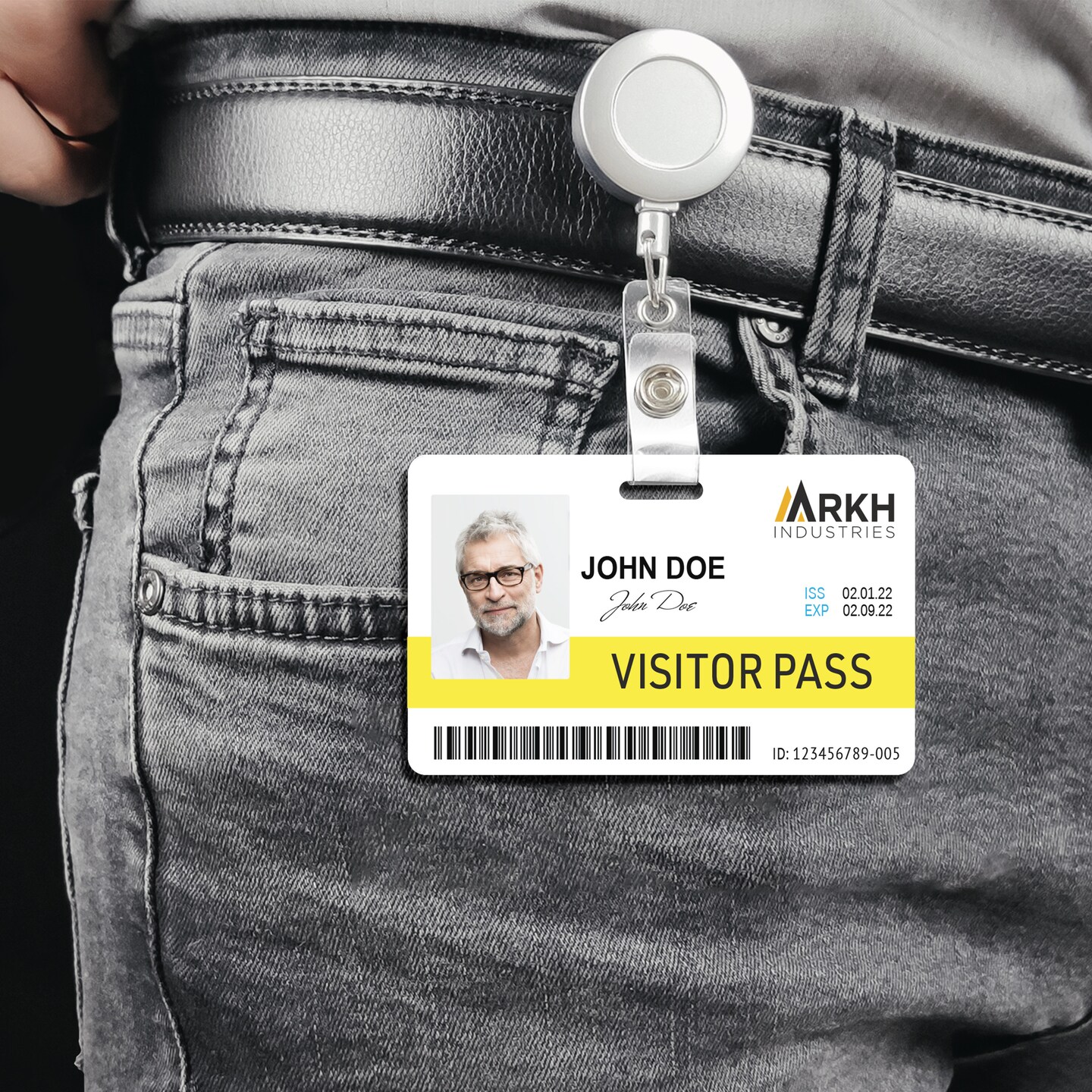 Avery Durable Wide ID Badges for Lanyards, Laser Printable on Both Sides, Blank White, 80 Total, 3.375" x 2.125" (61611)