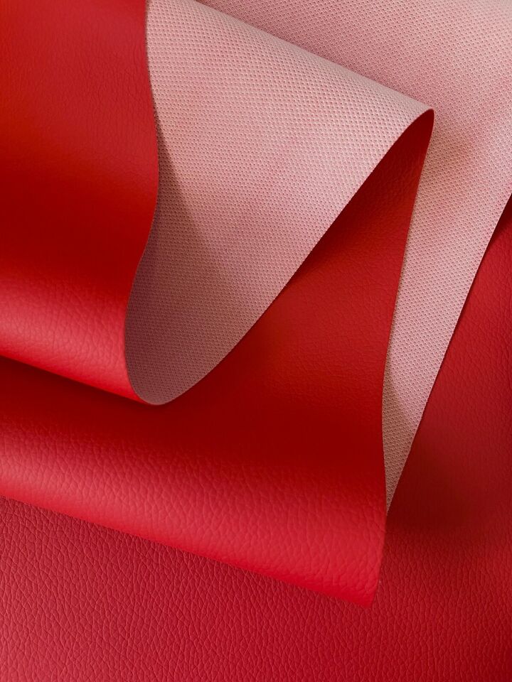 56&#x22; Wide Vinyl Fabric Faux Leather Auto Upholstery