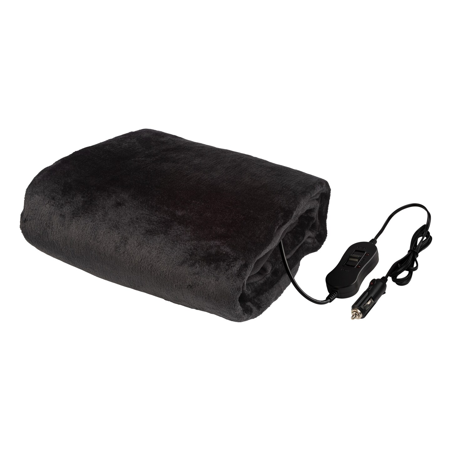 Stalwart Heated Blanket Portable 12V Electric For Car Truck Rv Black 59X43