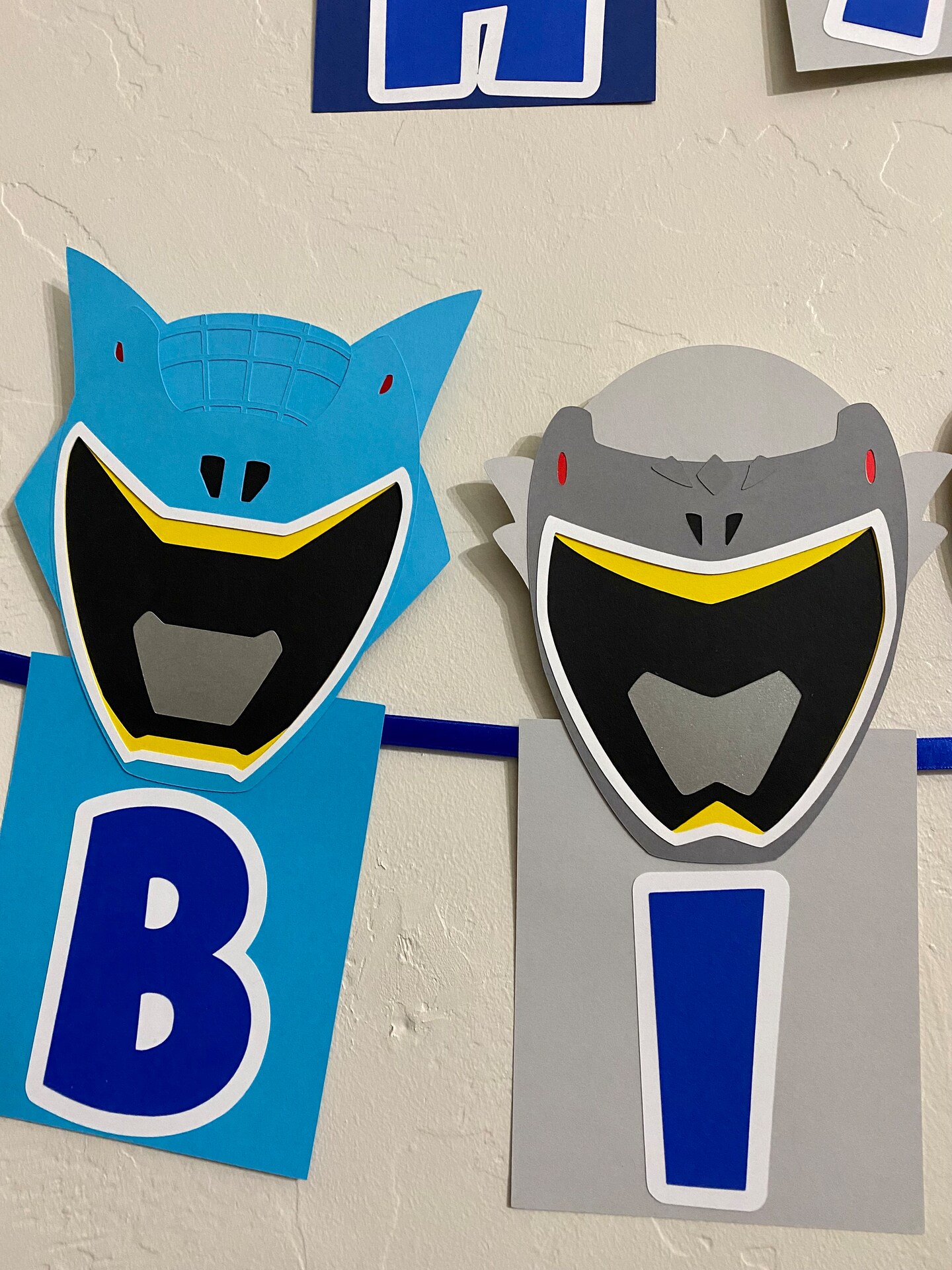 Power Ranger Dino Charge Inspired Birthday Banner | MakerPlace by Michaels