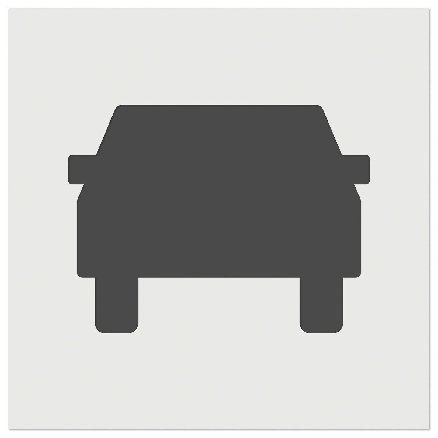 Car Automobile Driving Symbol Wall Cookie DIY Craft Reusable Stencil