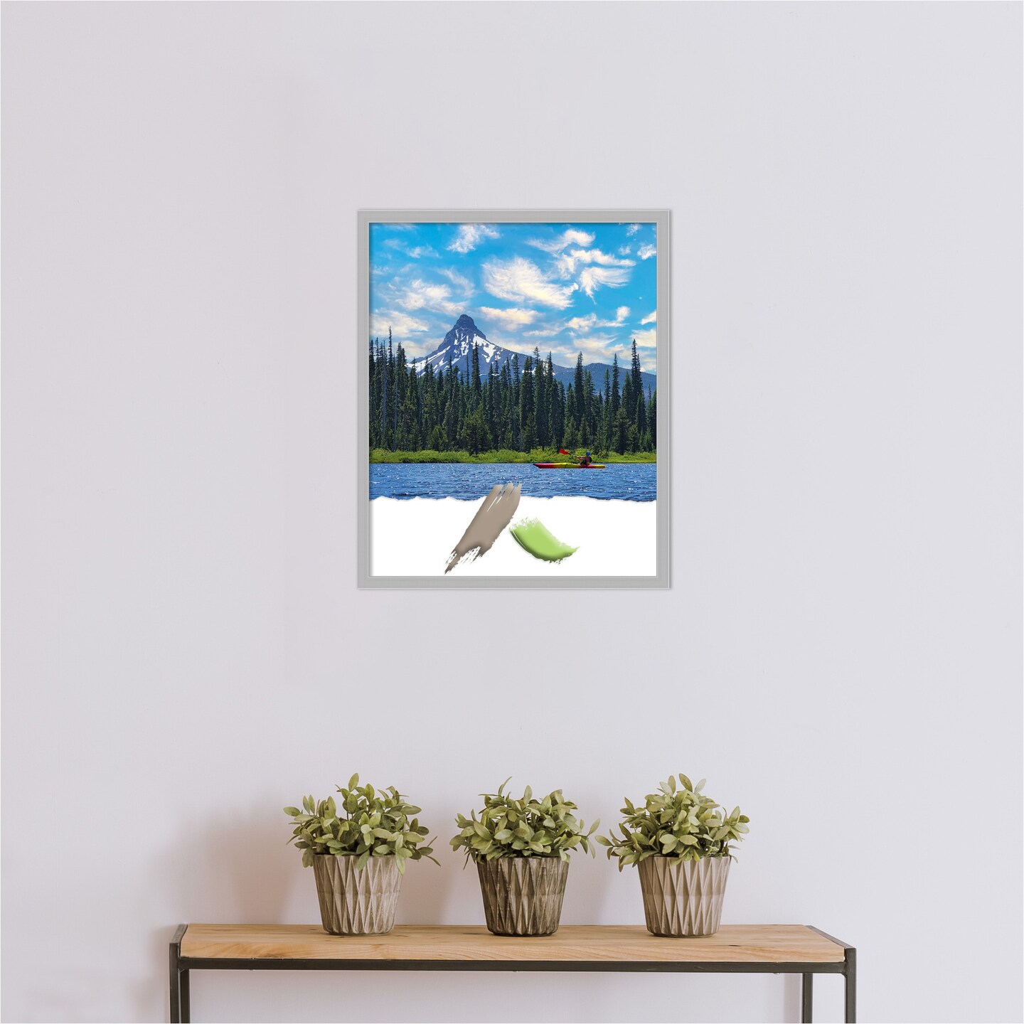 Hera Chrome Picture Frame, Photo Frame, Art Frame