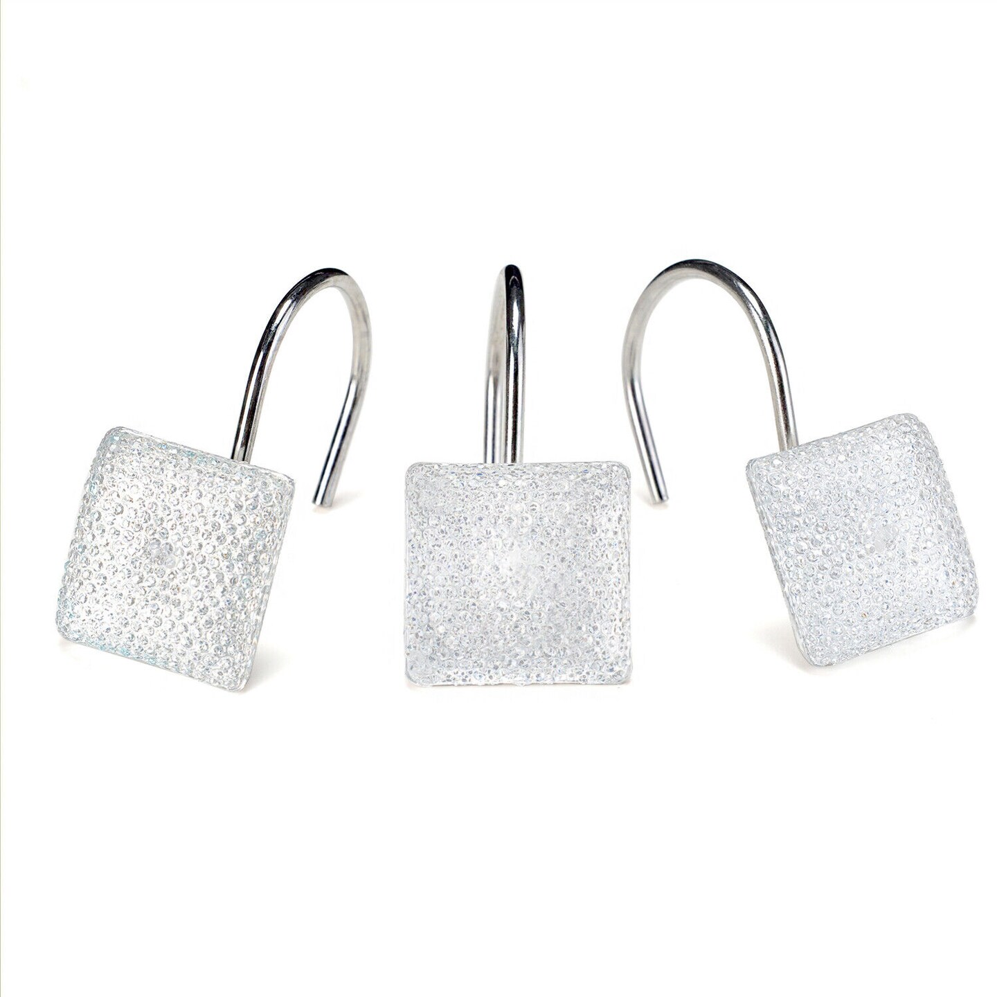 Double Glide Shower Curtain Hooks 12 packs