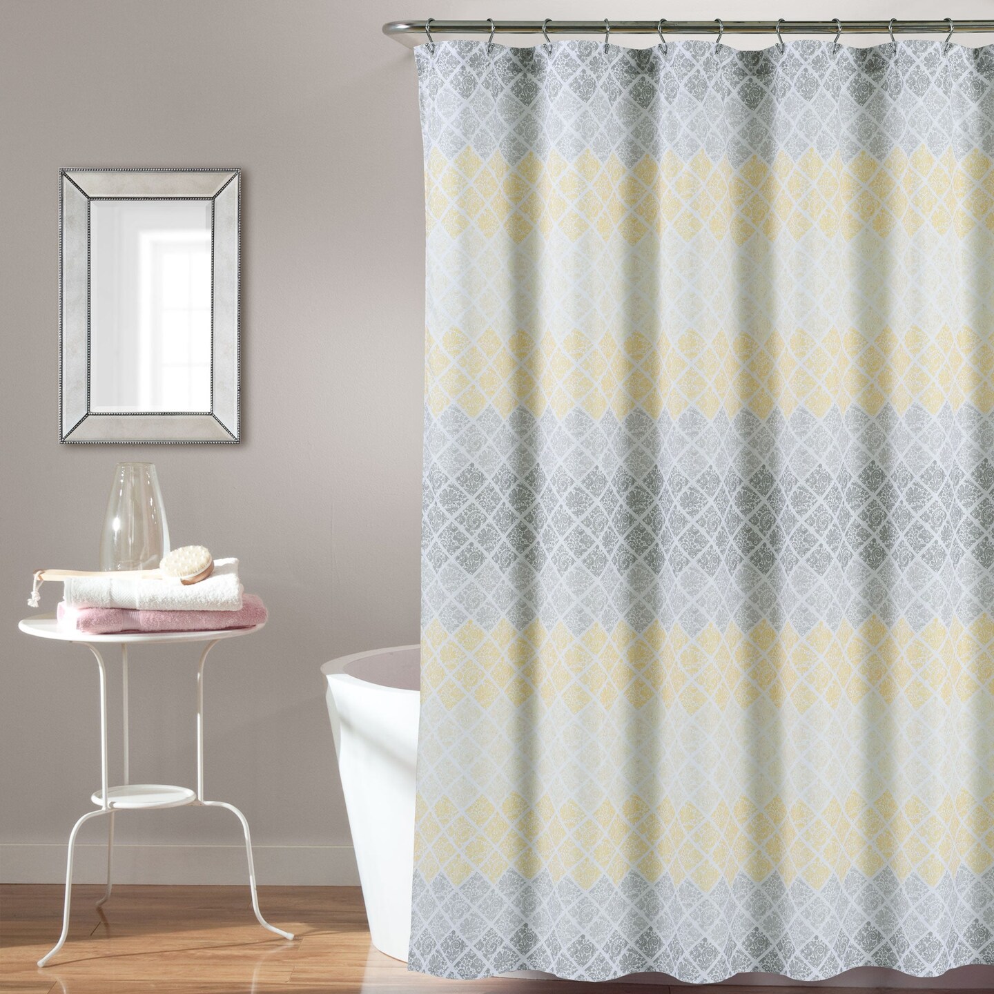 Medallion Ombre Shower Curtain Michaels