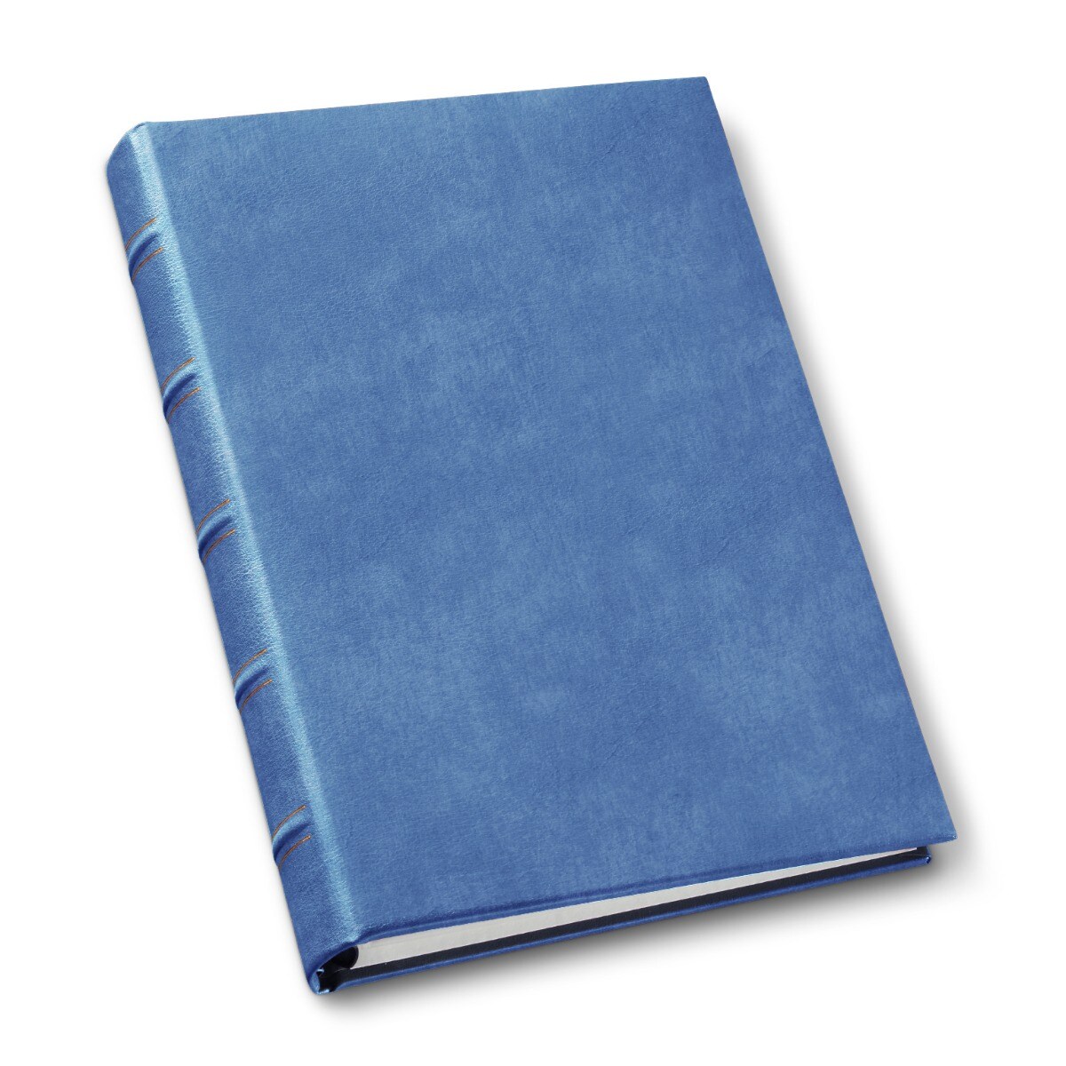 Gallery Leather Slimline Photo Album 4x6-3 Ring Binder, 60 Pages for 120 Photos, Fillable, Can Fit 4x6 Photos, Handcrafted - 11.75 x 8.0 &#x22;
