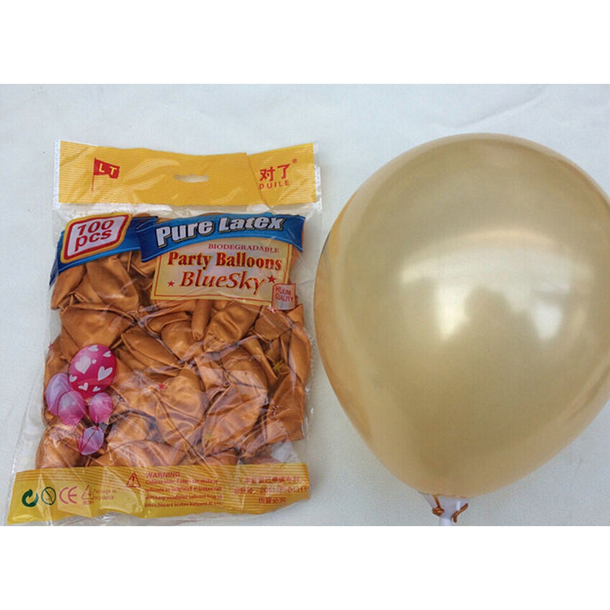 10 Inches Colorful Party Balloon 100 pcs