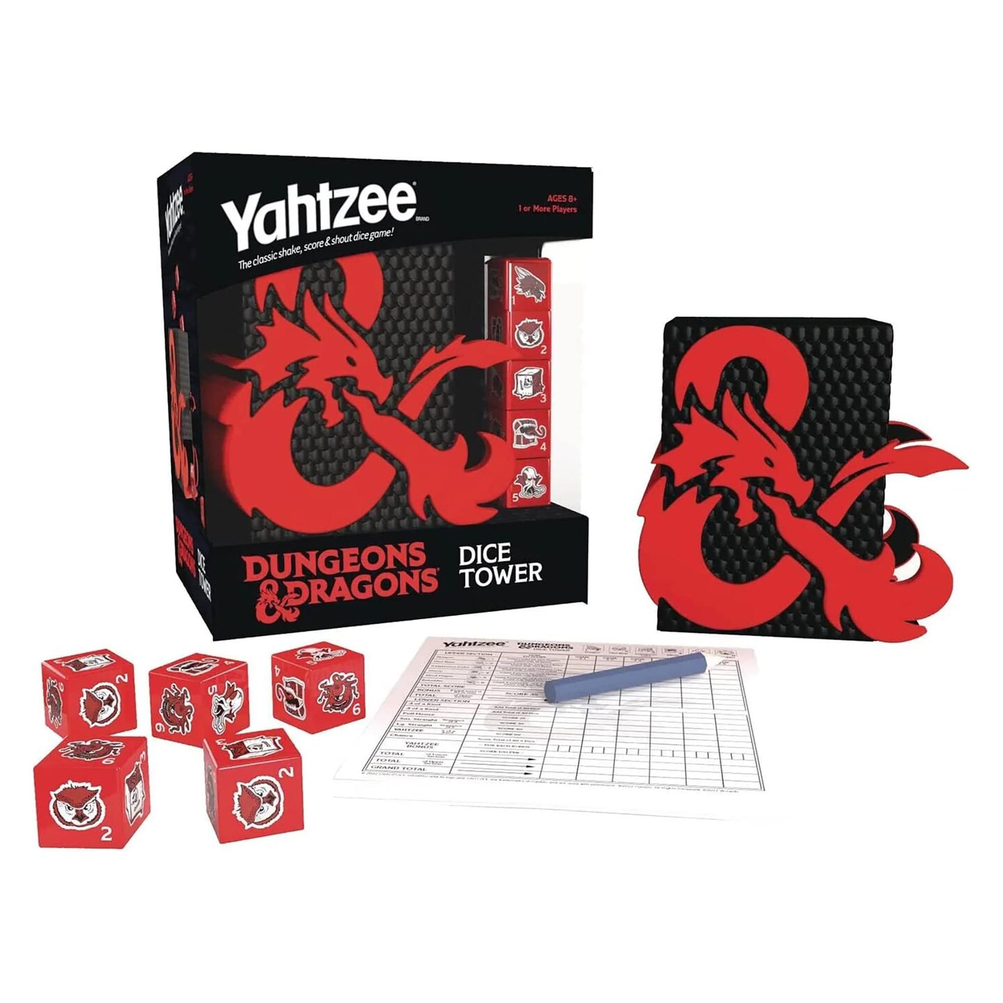 Dungeons &#x26; Dragons Yahtzee Dice Game