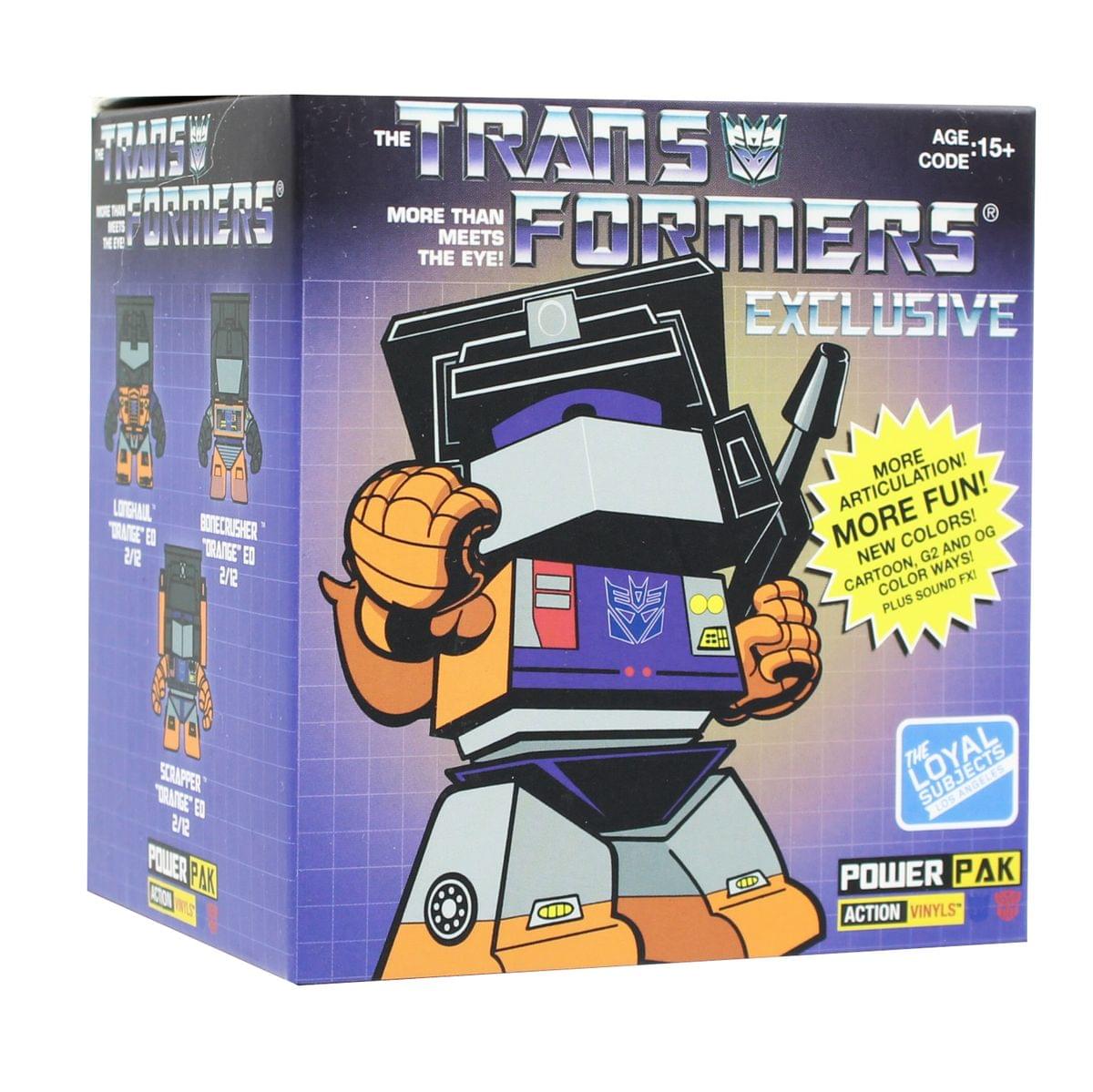 Transformers Blind Box 3&#x22; Action Vinyls Series 2, One Random