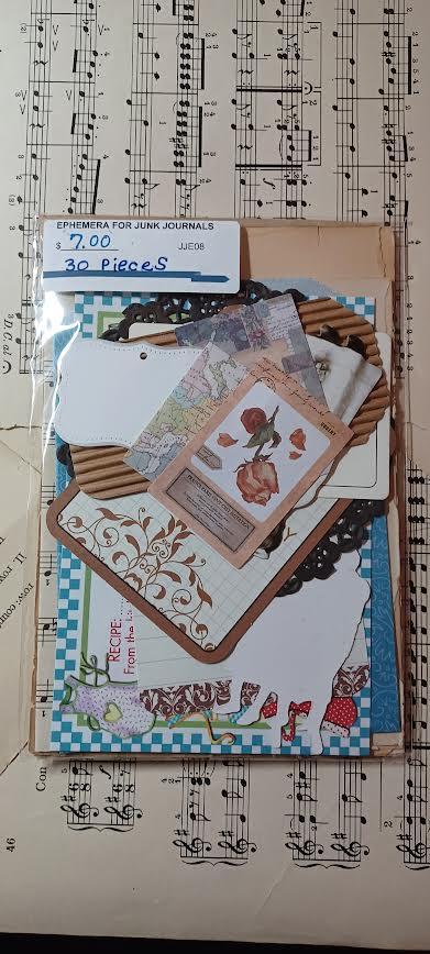 Ephemera Packs for journaling, scrapbooking or card making