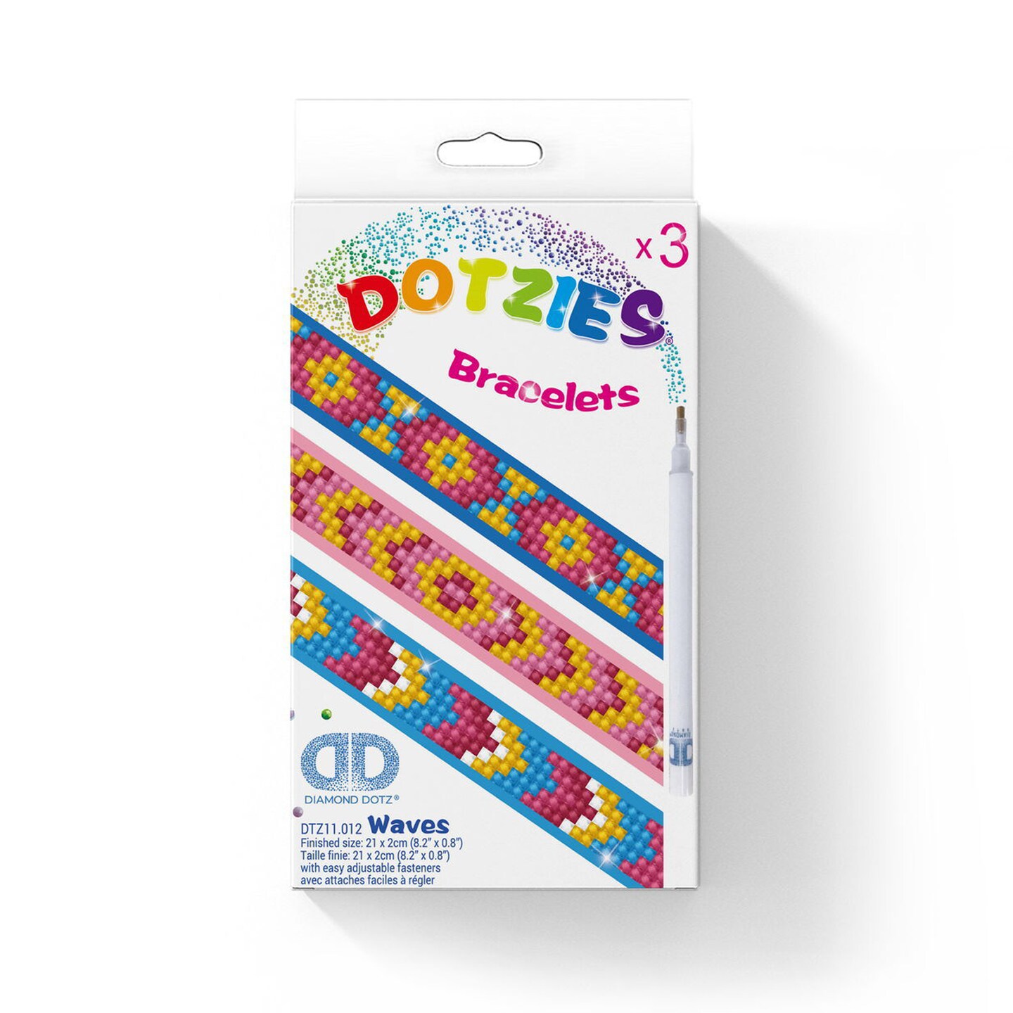 Diamond Dotz Waves Diamond Painting Kits for Adults - Diamond Art Kits a Relaxing Creative Craft Kit with Dotz Gems
