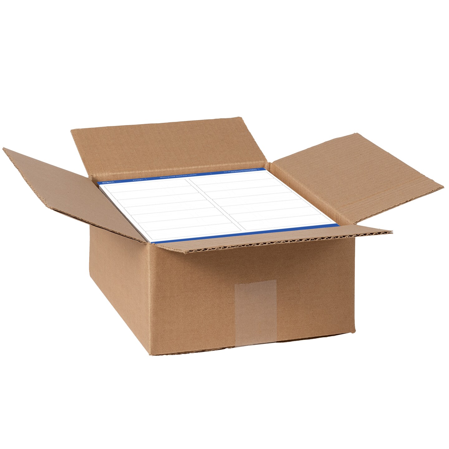 Avery Waterproof Address Labels with Ultrahold Permanent Adhesive, 1-1/3" x 4", 7,000 Labels for Laser Printers (95522)