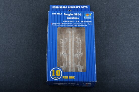 Trumpeter  1/350 SBD3 DAUNTLESS *10PCS/BOX 1/350 Plastic Model