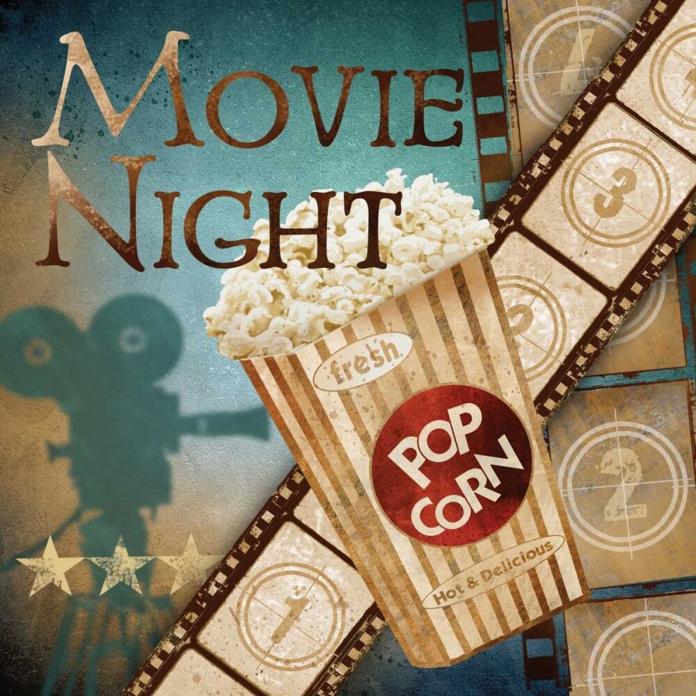 Movie Night Poster Print by Conrad Knutsen - Item # VARPDX14035