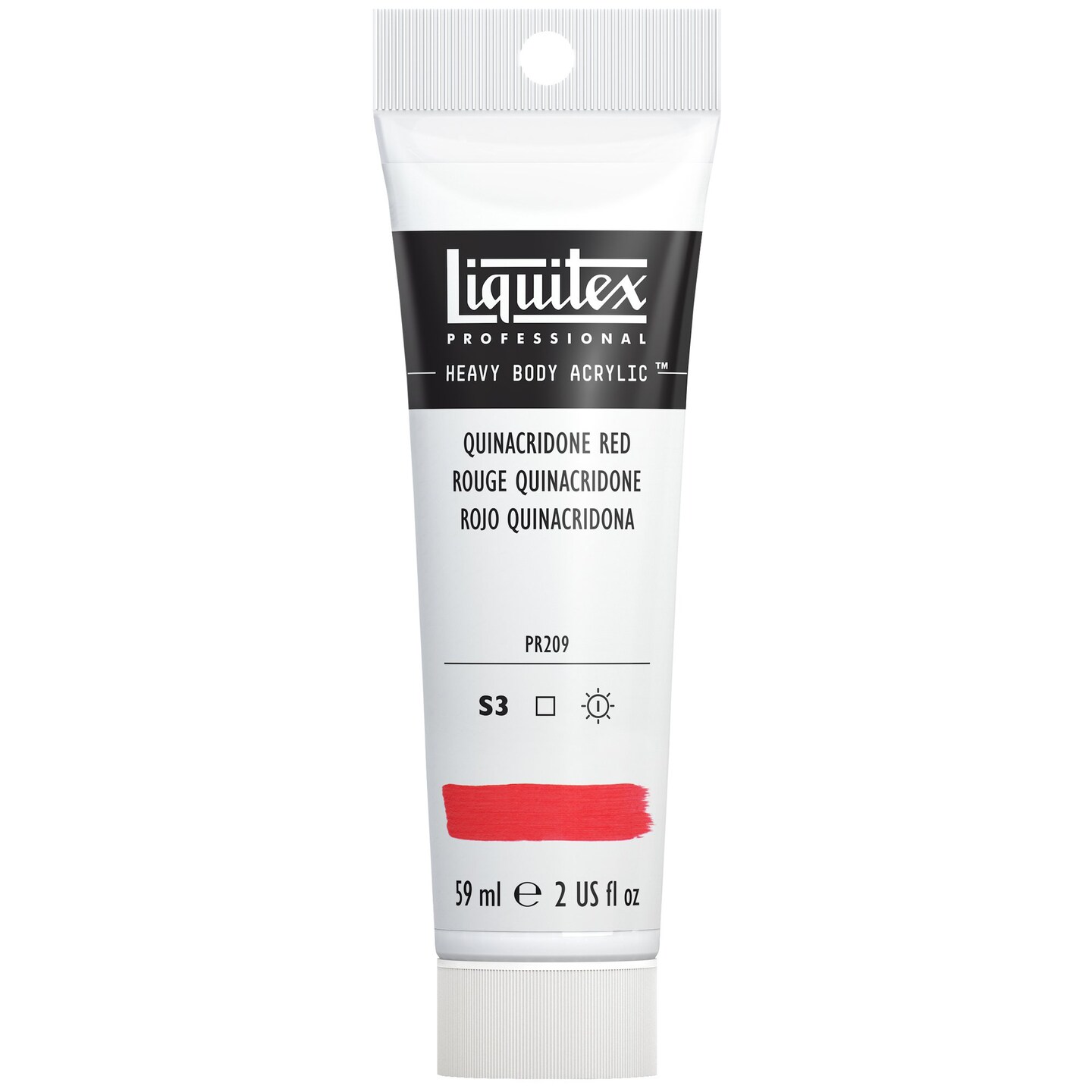 Liquitex Heavy Body Professional Acrylic Color - 2 oz. Tube - Acra Red