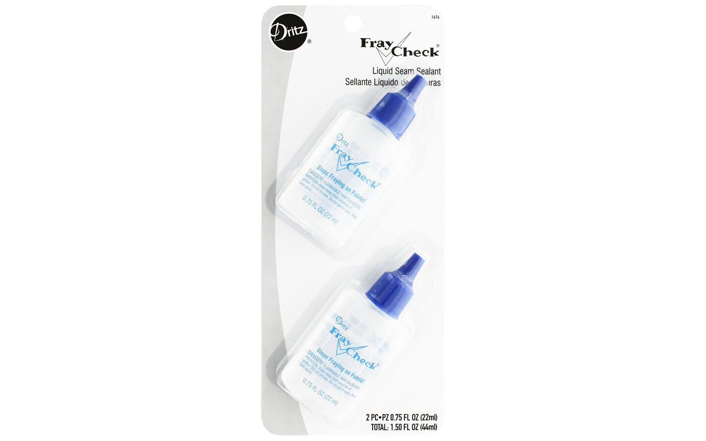 Dritz Fray Check 3/4Oz Bonus Pack 2Pc