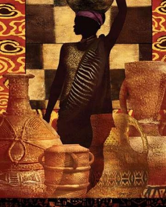 AFRICAN TRADITIONS II Poster Print by Eric Yang - Item # VARPDXEY22207