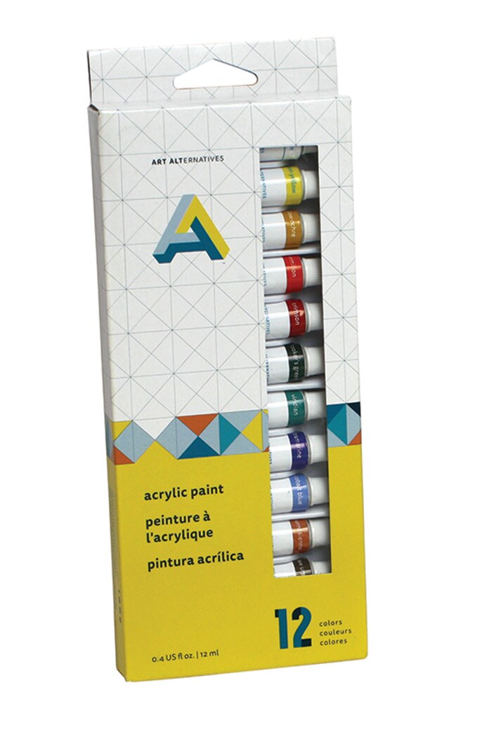 Art Alternatives Acrylic Paint Set, 12 ml Tubes Michaels