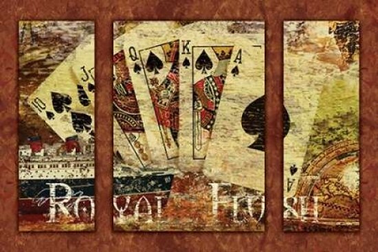 ROYAL FLUSH Poster Print by Eric Yang - Item # VARPDXEY21004