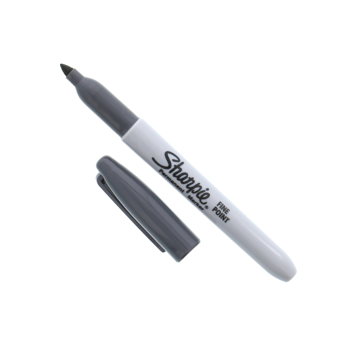  Sharpie Permanent Marker, Fine Point (12-Count, Slate Gray) :  Office Products