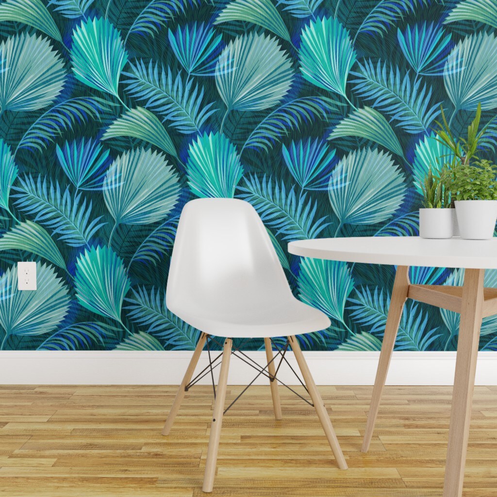 Buy Multicolour Vinyl Paper Tropical Plant and Flowers Selfadhesive  Wallpaper with Matte Finish by PrintMySpace Online  Natural  Floral  Wallpapers  Wallpapers  Furnishings  Pepperfry Product