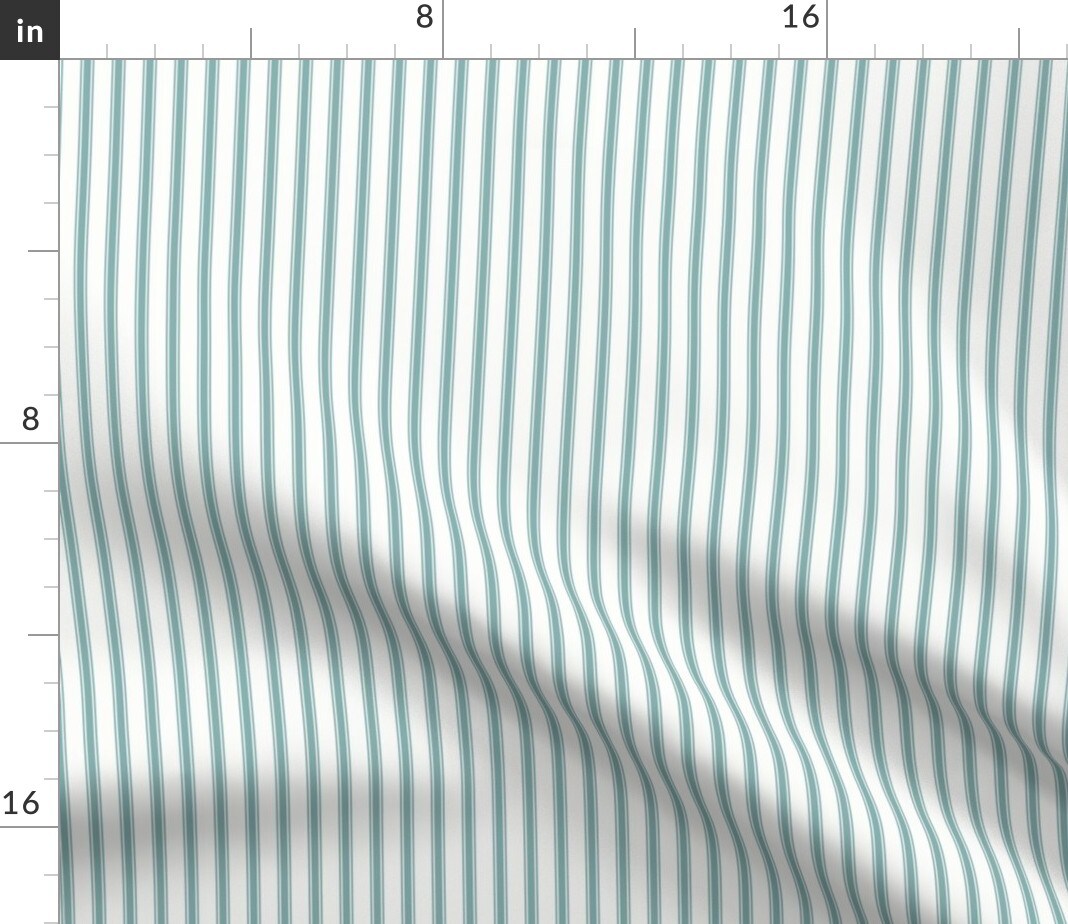 Coastal Stripes Modern Lines Classic Vertical Line Minimalist Pinstripe Farmhouse Custom Printed Fabric by Spoonflower Various Fabrics by the Yard or Fat Quarter