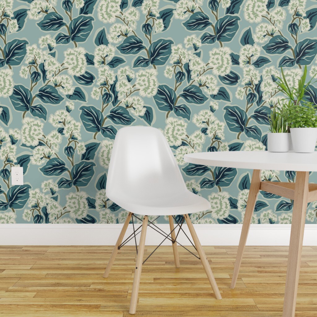Simply Farmhouse  Wonderful World wallcovering from Nilaya by Asian Paints