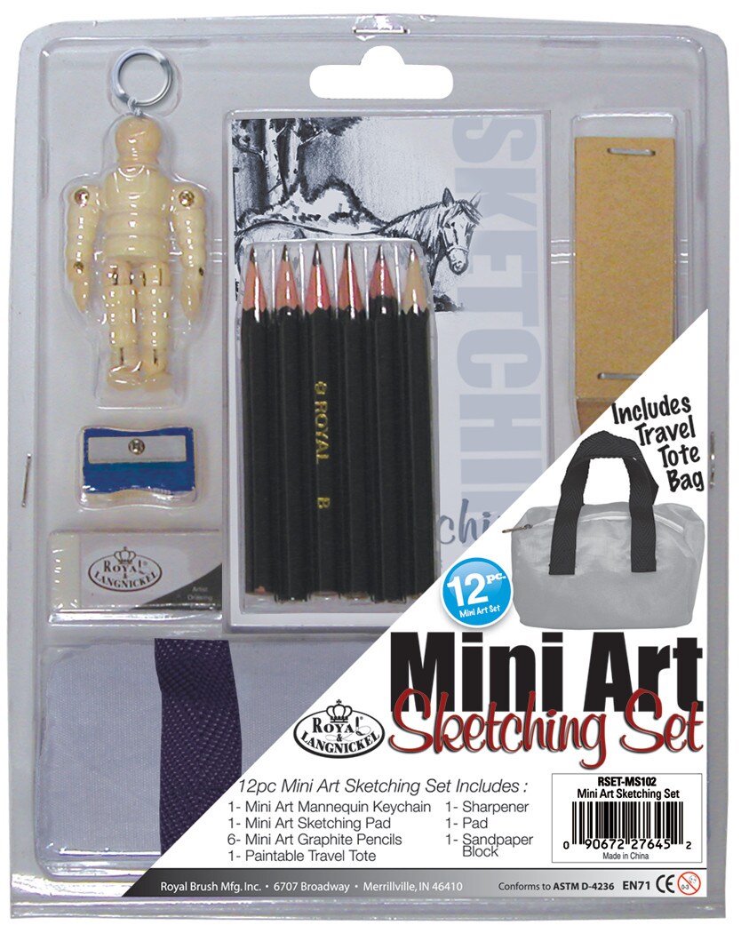 Royal Brush Mini Art Sketching Set