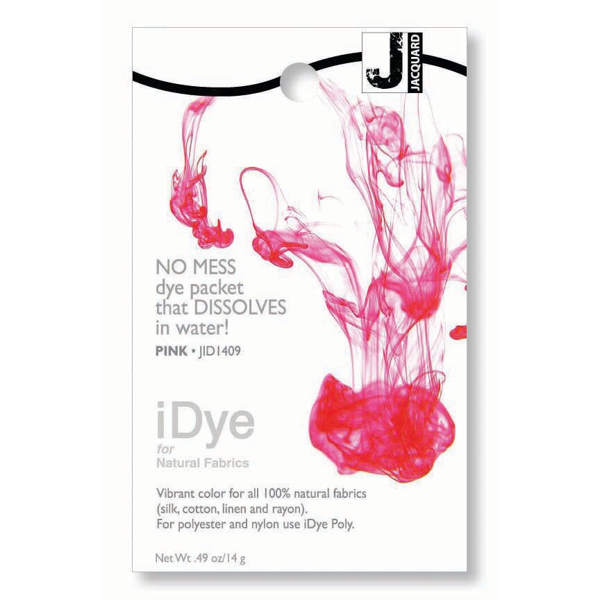 Jacquard 100 Natural Fabric iDye, Pink Michaels