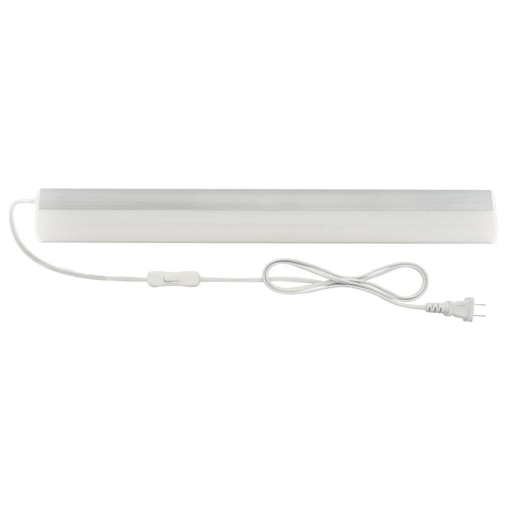 Nuvo 24-in 13.5w LED Under Cabinet Light Bar White Finish - 3000k Warm White