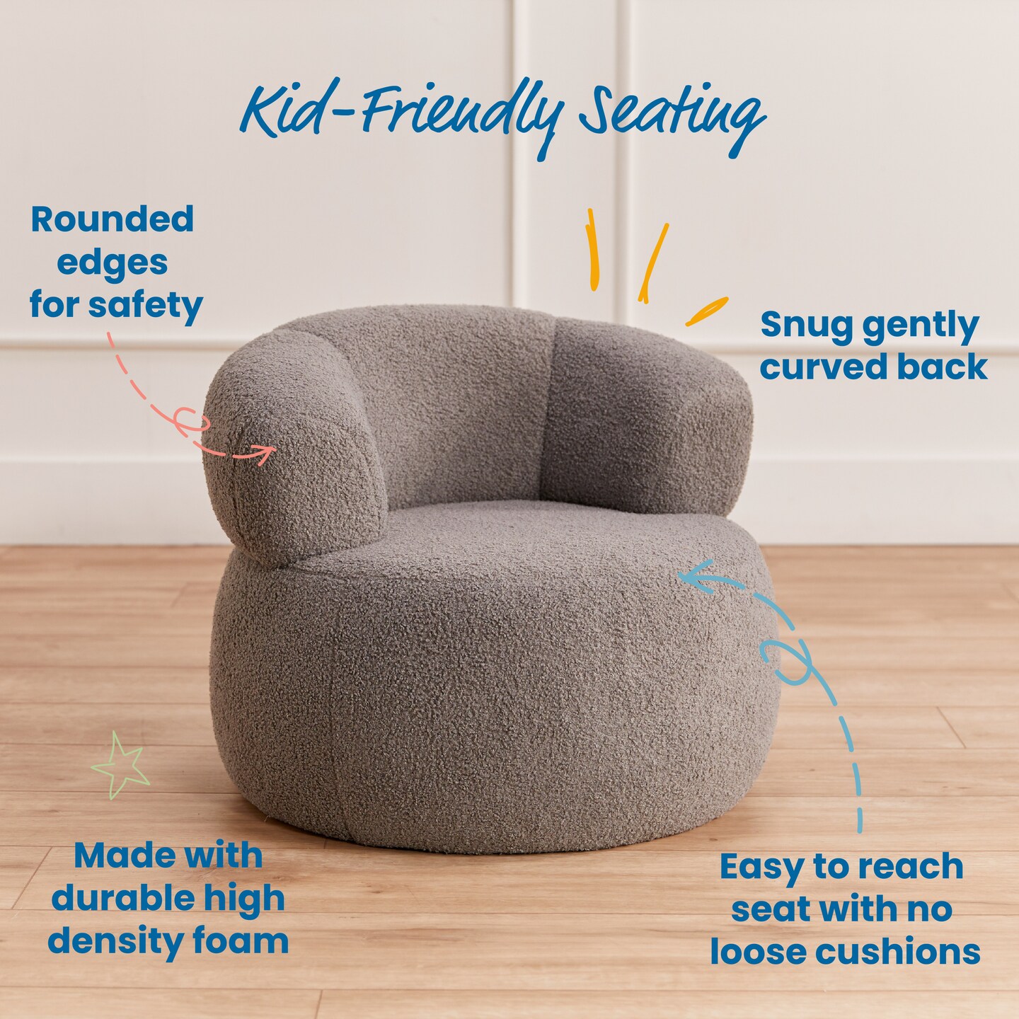 Sophie Accent Chair, Kids Furniture