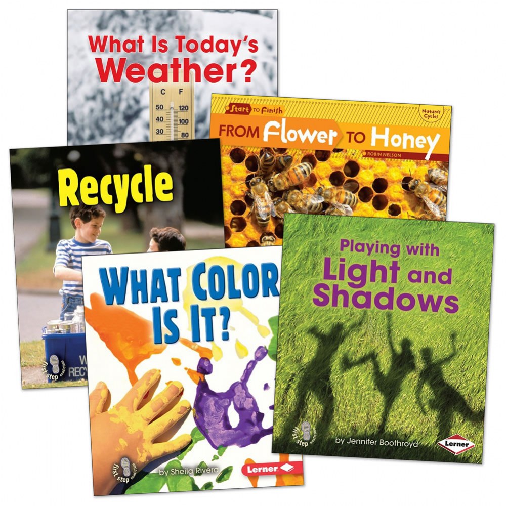 Kaplan Early Learning Company Learn with Me Science Books - Set of 5