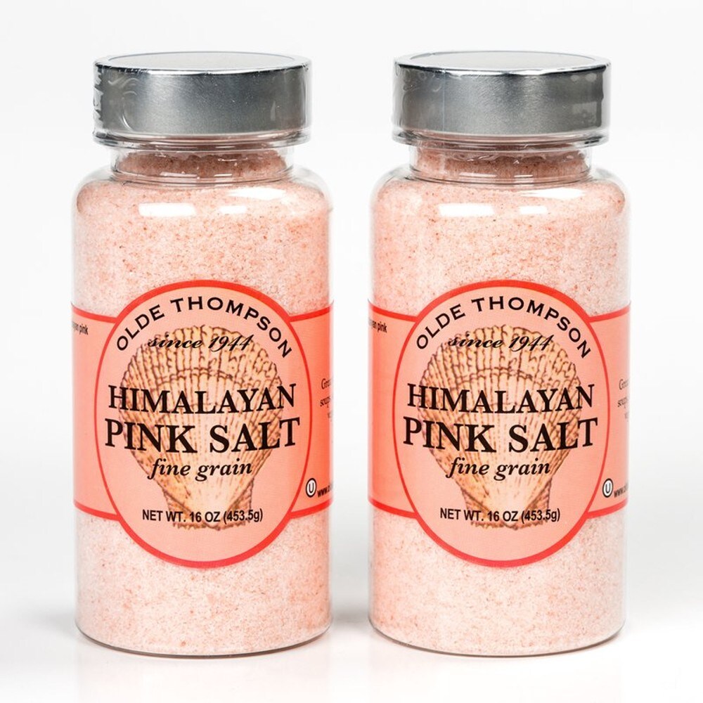 Olde Thompson Fine Himalayan Sea Salt, Pack of 2 16 ounce Bottles