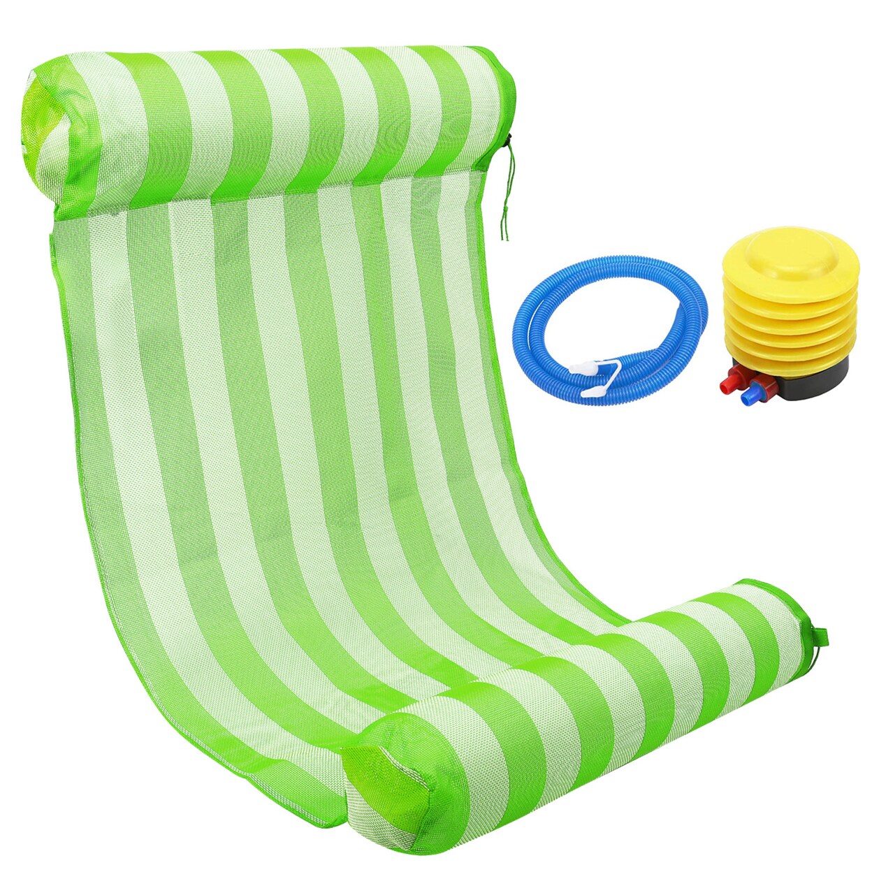 Swimming Pool Float Hammock Inflatable Water Hammock Rolling Floating Lounge