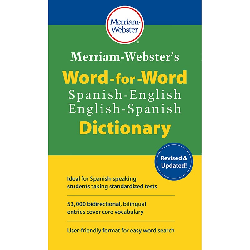 Merriam-Webster&#x27;s Word-for-Word Spanish-English Dictionary