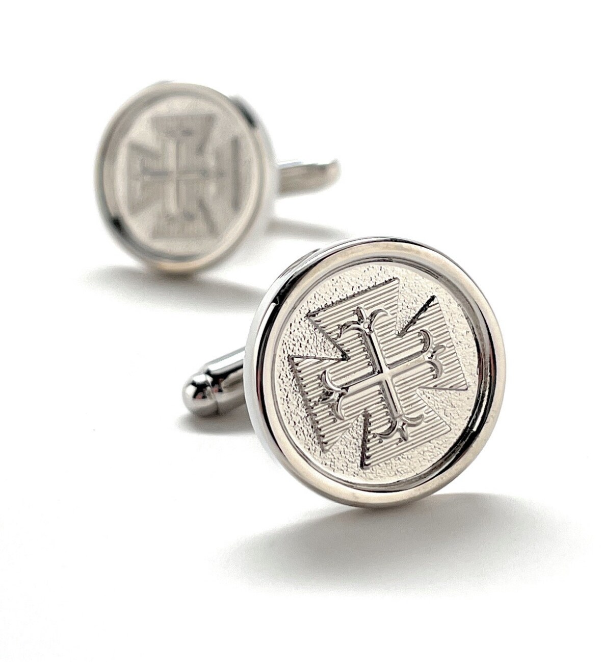 Buy YAFEINI Tuxedo Cufflinks For Men Sterling Silver Tree Of Life Men's Round Cuff Links With