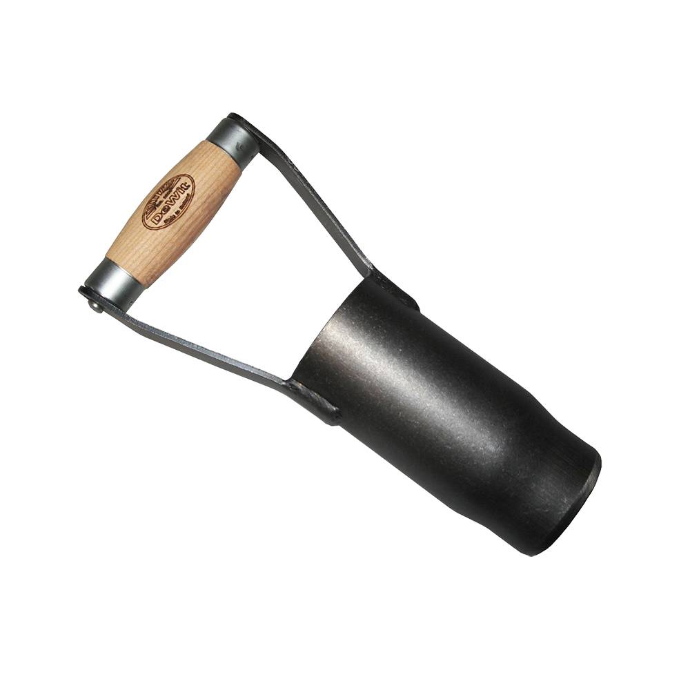 DeWit British Style Bulb Planter, Boron Steel and Ash Wood Handle, 10.5 inches long