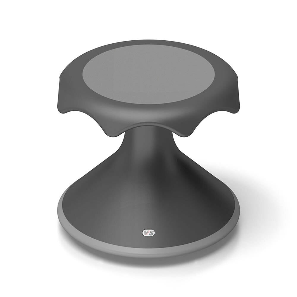 VS America Hokki Stool Flexible Ergonomic Seating - 12&#x22; Black