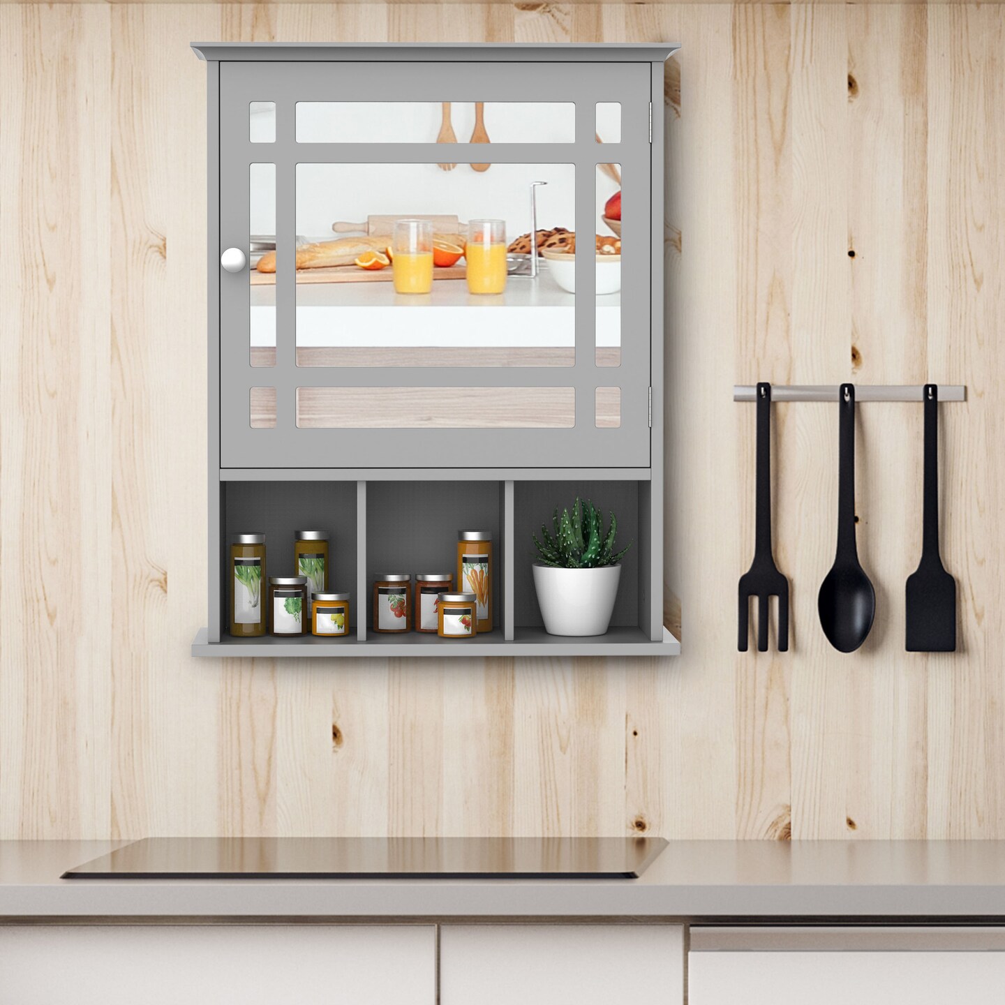 Modern Bathroom Medicine Cabinet with Mirror - 16.5 | Organize Stylishly