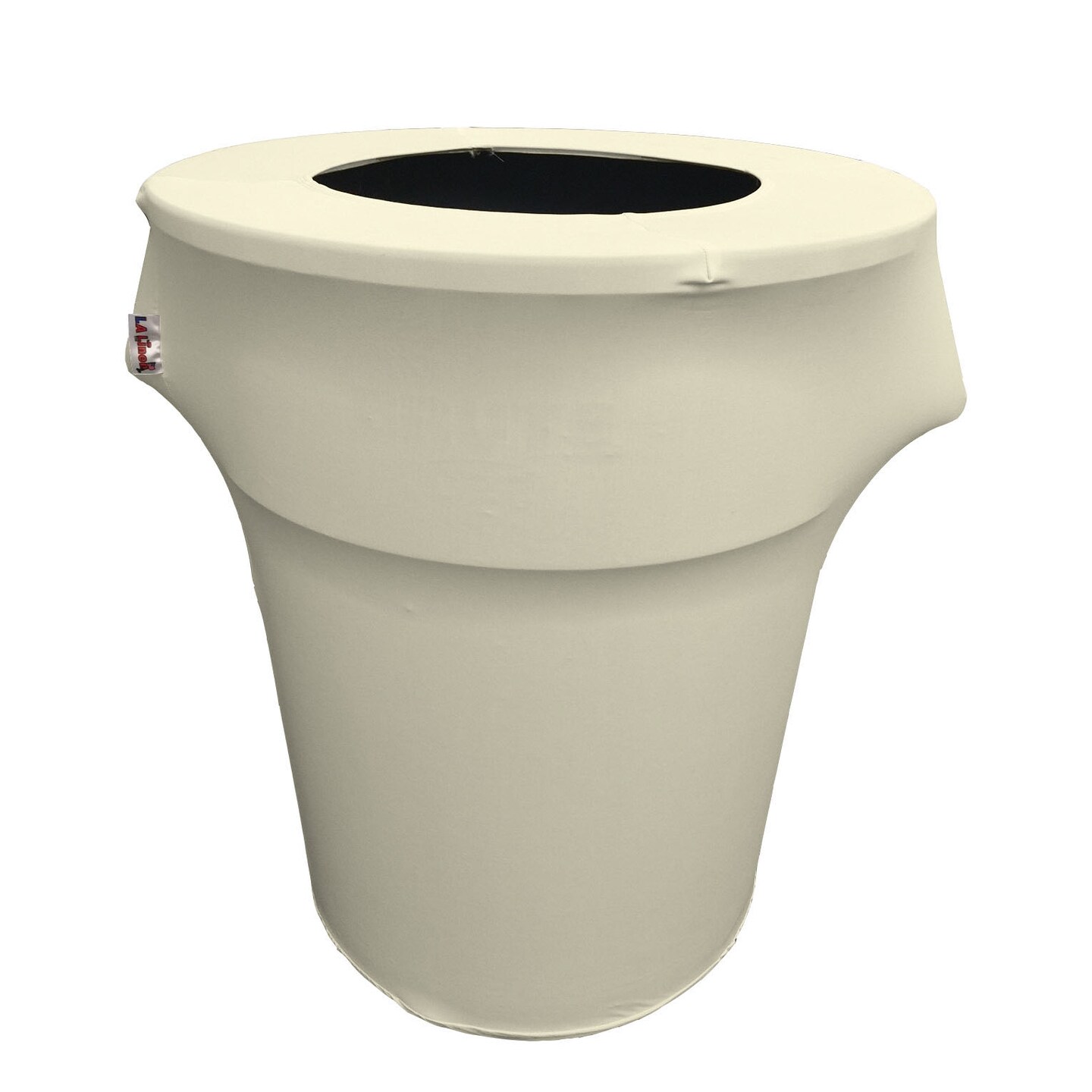 Spandex Polyester Trash Can Cover 55-Gallon Wrinkle-Free Event Decor