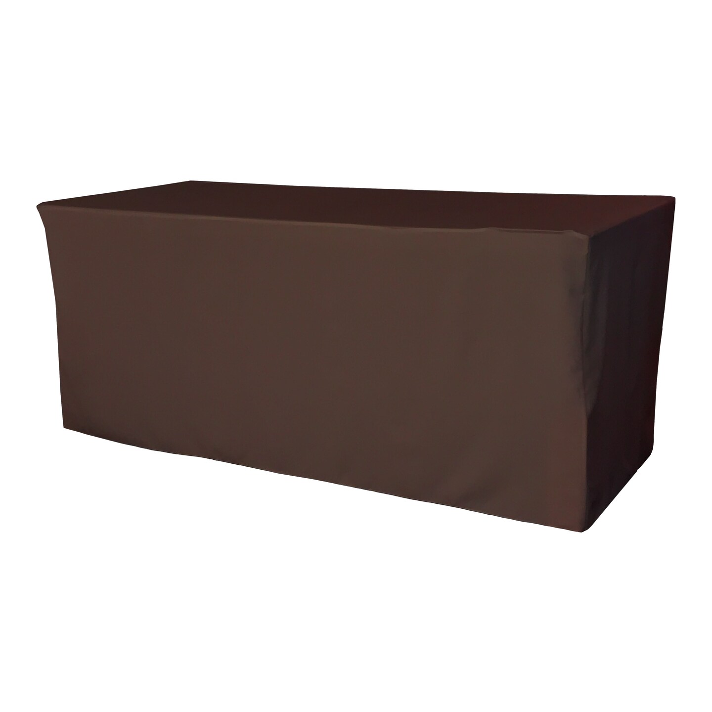 Polyester Poplin Fitted Tablecloth 72&#x22;l X 24&#x22;w X 30&#x22;h