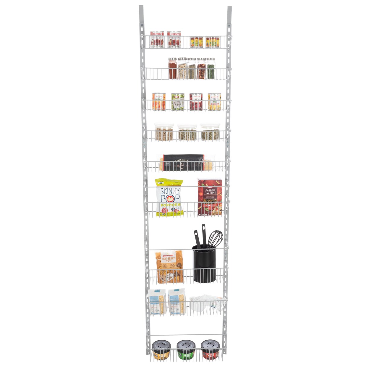 Over The Door Organizer Storage 9Tier Hanging Wall Rack For Bathroom ...