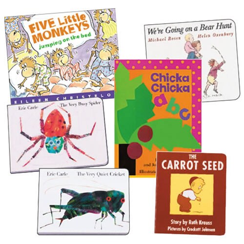 Kaplan Early Learning Company Classic Board Books - Set of 6