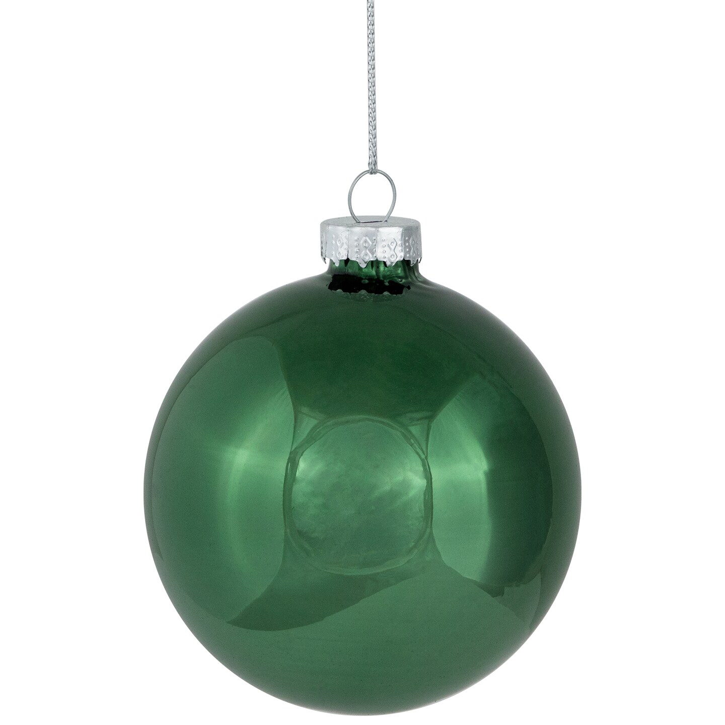 Northlight 3-Finish Glass Christmas Ball and Onion Ornaments - 3&#x22; (80mm) - Forest Green - 9ct